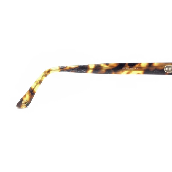 Gucci GG 1081 00F Tortoise Brown Eyeglasses Frames 50-20 150 Italy Designer - Picture 10 of 12
